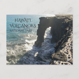 Holei Sea Arch Hawai'i Volcanoes National Park Postcard