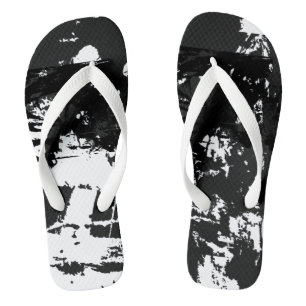 Holes on the fabric flip flops