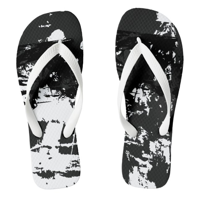 Holes on the fabric flip flops (Footbed)