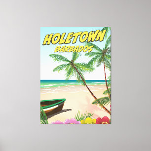 Holetown Barbados Canvas Print