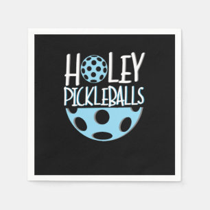 Holey Pickleball Paddle Sports Net Racquet Crossco Napkin