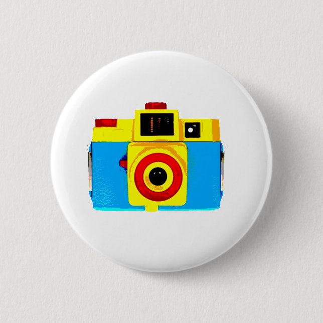 Holga Camera 6 Cm Round Badge (Front)