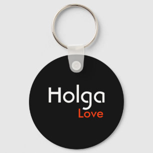 Holga love key ring
