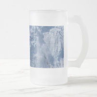 Holgate Calving Action Frosted Glass Beer Mug