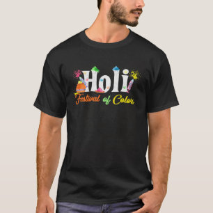 Holi Festival Of Colors Indian Hindu Spring London T-Shirt