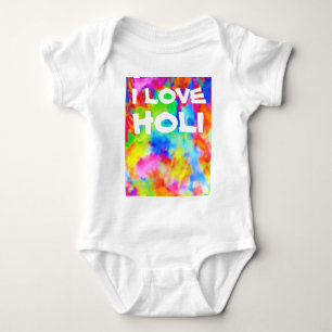 HOLI Festival of Colors + your ideas Baby Bodysuit