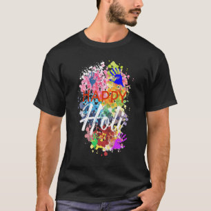 Holi Hindu Spring Festival Indian Harvest Thanksgi T-Shirt