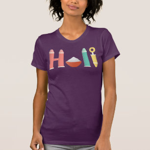 Holi Paint Sprayer & Powder Bowl T-Shirt