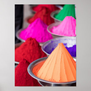 Holi Powder Paint Poster