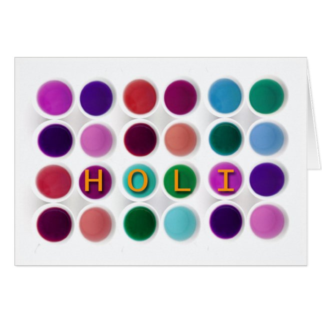 Holi Spring Festival Riot of Colours (Front Horizontal)