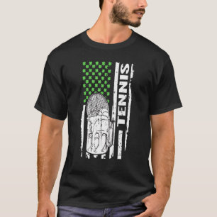 Holiday 365 St Patricks Day Tennis Sport Irish Fla T-Shirt