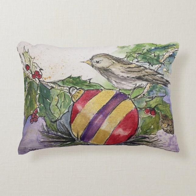 Holiday Accent Pillow (Front)