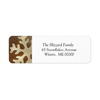Holiday  Address Label Sticker