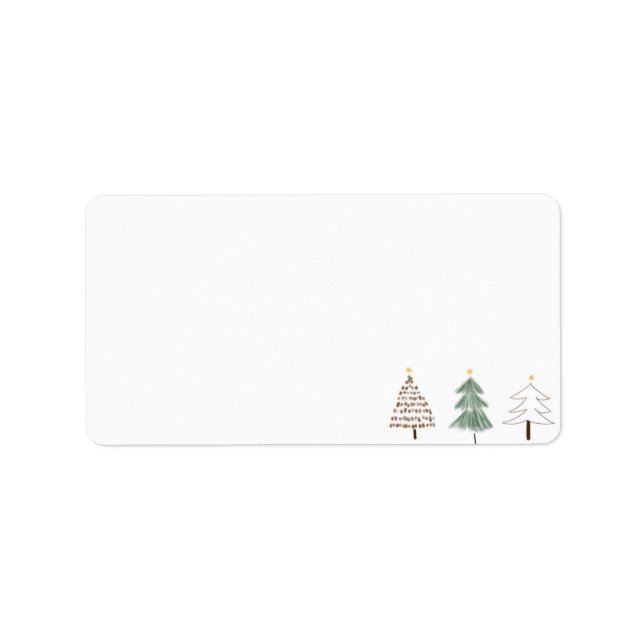 Holiday Address Labels  (Front)