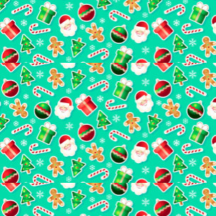 Holiday All-Over Print Apron, Medium Apron