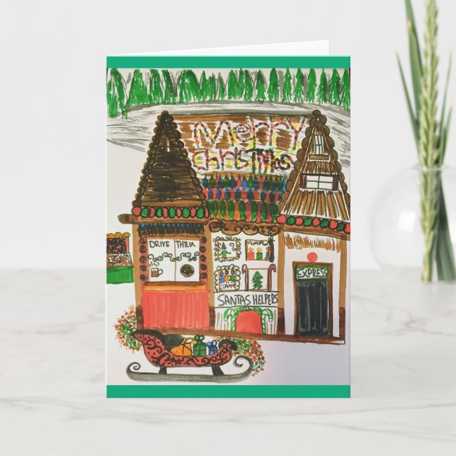 Holiday and Christmas Cheer Card (Front)