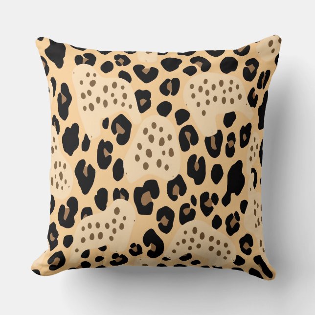 Holiday Animal Print Cushion (Front)