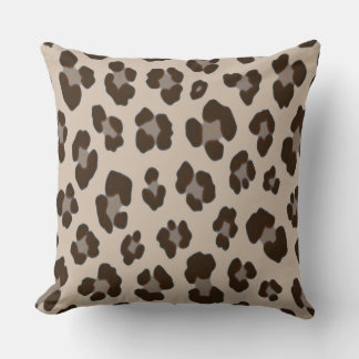 Holiday Animal Print Cushion