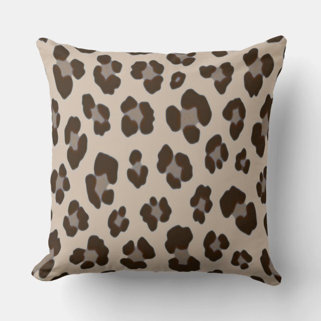 Holiday Animal Print  Cushion (Front)