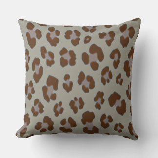 Holiday Animal Print Cushion