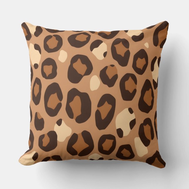 Holiday Animal Print  Cushion (Front)