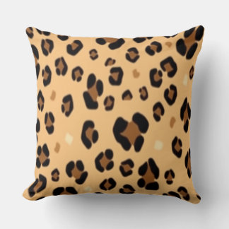 Holiday Animal Print Cushion
