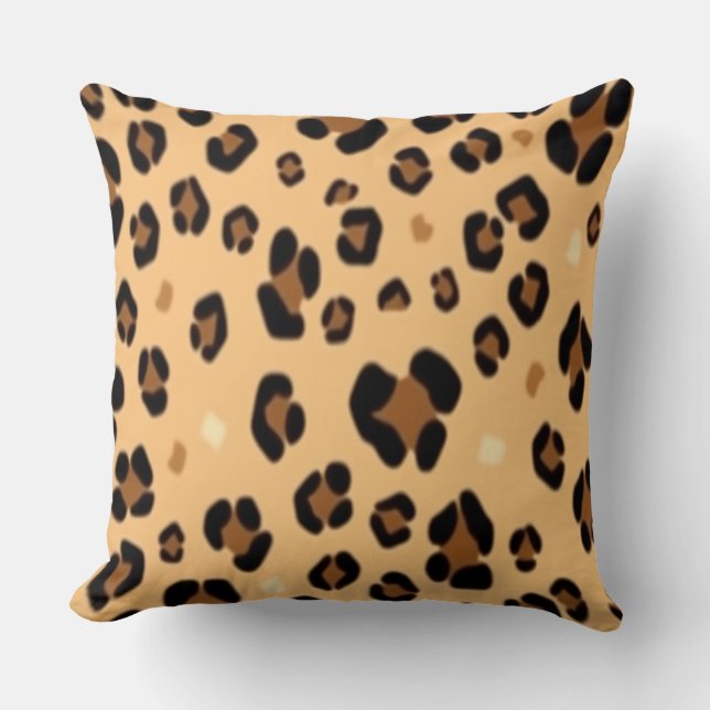 Holiday Animal Print  Cushion (Front)
