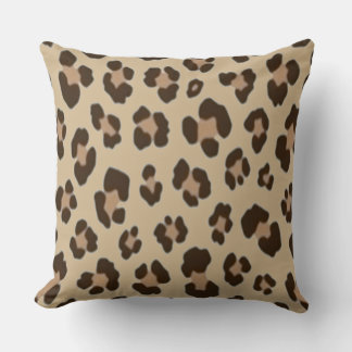 Holiday Animal Print Cushion