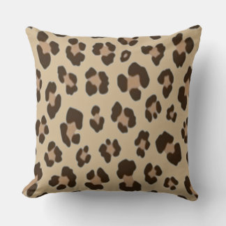 Holiday Animal Print Cushion