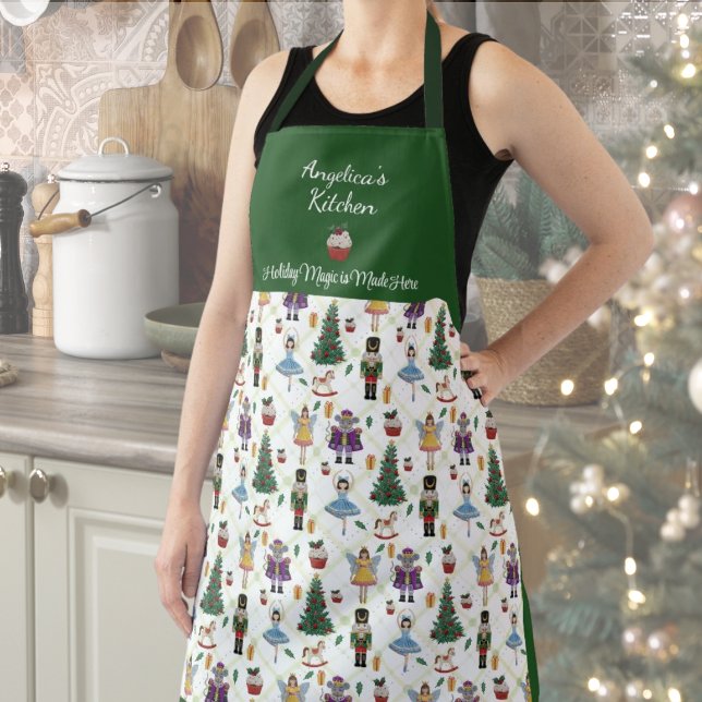 Holiday Apron feat. Nutcracker Ballet characters (Creator Uploaded)