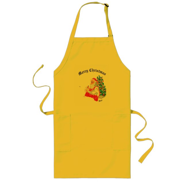 Holiday Apron  : Merry Christmas (Front)