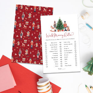 Holiday Baby Shower Game