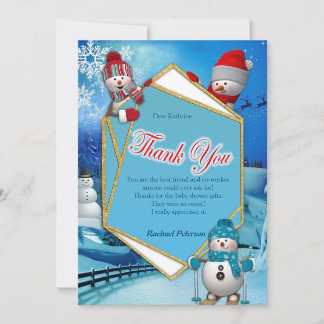 Holiday Baby Tank You (Front)