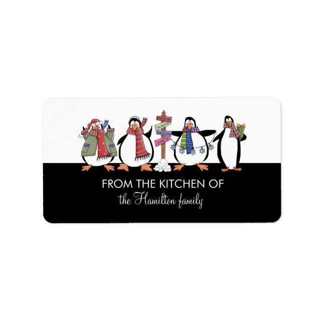 Holiday Baked Goods Labels (Front)