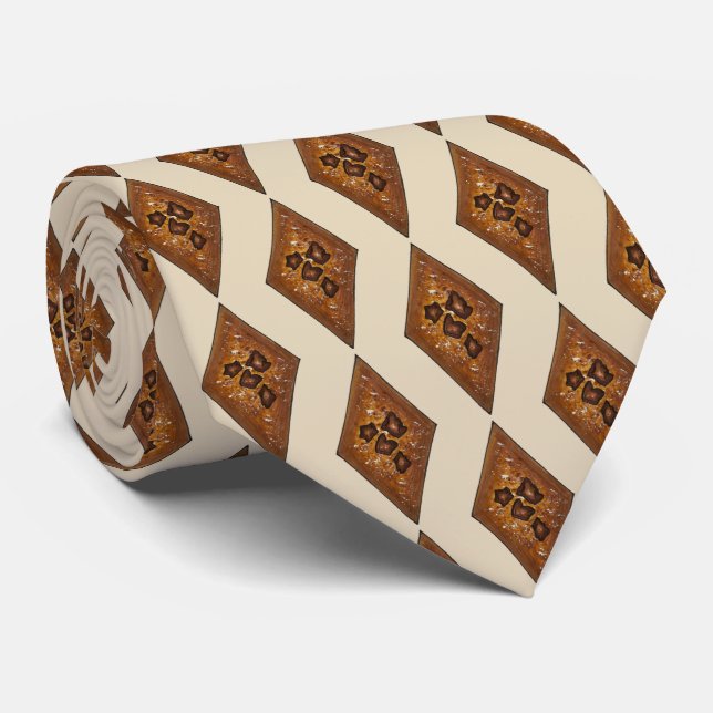 Holiday Baking Cinnamon Sand Tart Christmas Cookie Tie (Rolled)