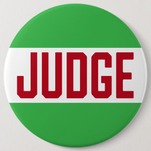 Holiday Baking Cookie Contest Judge 6 Cm Round Badge