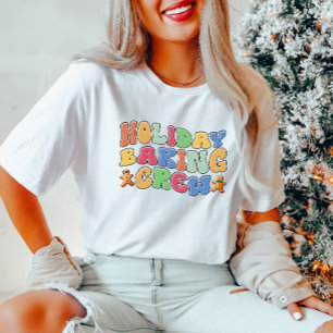Holiday Baking Crew Women’s Christmas T-Shirt