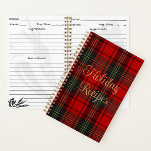 Holiday Baking Journey Gift For Bakers Moms Family Notebook