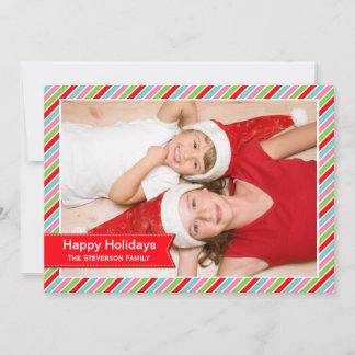 Holiday Banner Christmas Card