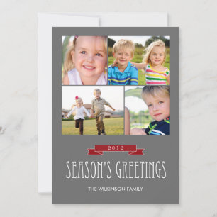 Holiday Banner Holiday Photo Cards