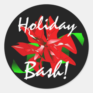 "Holiday Bash" Sticker