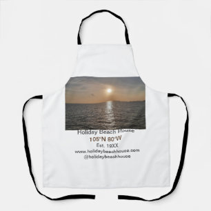 Holiday beach ocean house longitude latitude est. apron