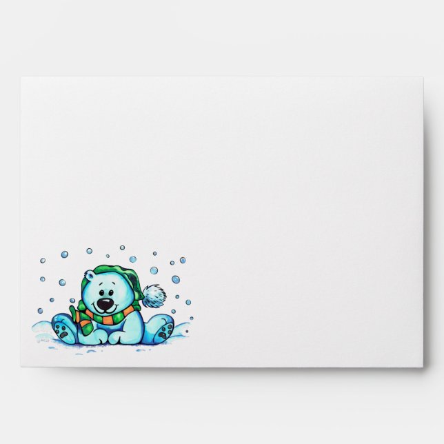 Holiday Bear Envelope (Front)