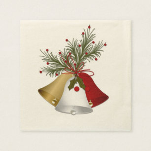 Holiday Bells Napkin