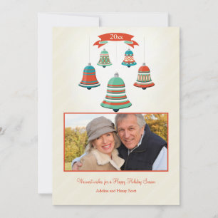 Holiday Bells Photo card