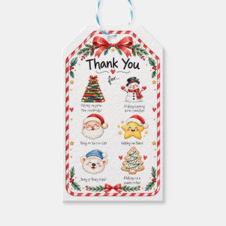 Holiday Best Teacher Gift Tags