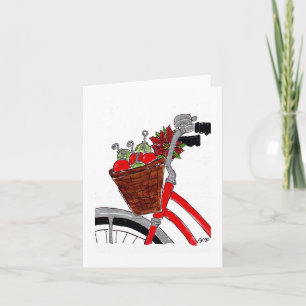 Holiday Bike  Card