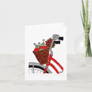 Holiday Bike  Card