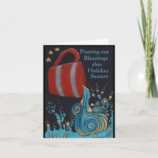 Holiday Blessings Thank You Card