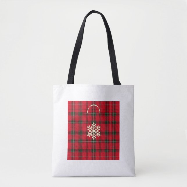 Holiday Bliss Tote Bag (Front)